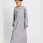 Junior Heritage Dove Grey Thobe