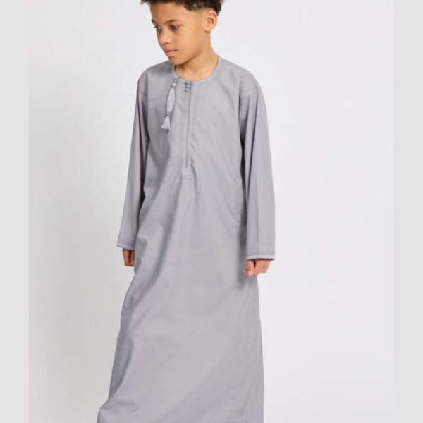 Junior Heritage Dove Grey Thobe